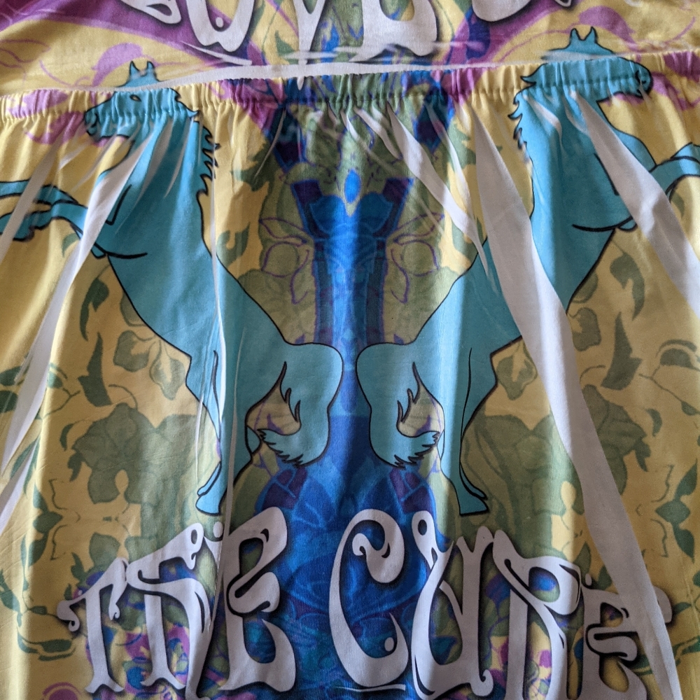 S-Twelve soft stretch racer back summer dress. Size: Medium - Picture 10 of 14